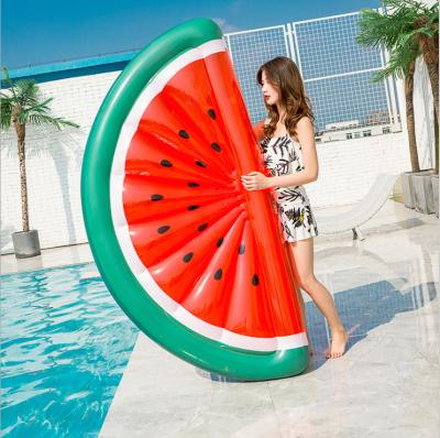 China PVC Huge Inflatable Watermelon Blast Slice Pool Floats Raft Big Floats Toys Pool Inflatables for sale