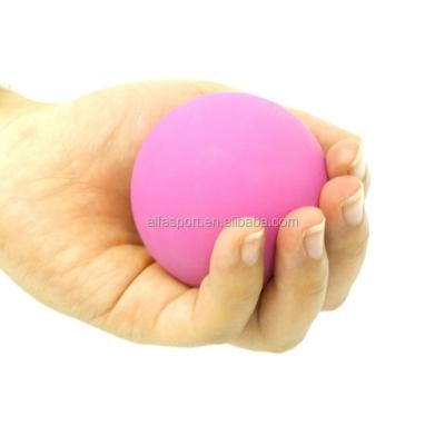 China Soft Rubber Jumbo Toy 95mm High Bounce Ball , Juggling Ball , Stress Ball for sale