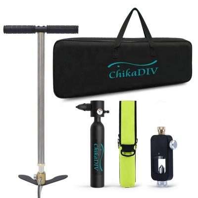 China Chikadiv dScuba Dive Tank Scuba Equipment, Mini Scuba Dive Cylinder with 5-7 minutes capacity in stock for sale