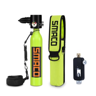 China SMACO Mini Set S300plus Air Scuba Tank Portable Diving Equipment for sale