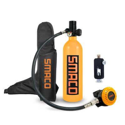 China 1L Diving SMACO PLACED Mini Scuba Portable Cylinder New Oxygen Tank Diving Model for sale