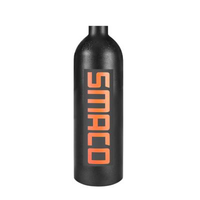 China 2020 Aviation SMACO New Product Ideas Scuba Diving Equipment 1L Aluminum High Pressure Air Storage Tank For Diving Tank for sale