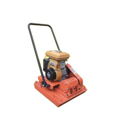 China Gasoline Engine Powered Road Construction 20KN 87Kg Mini Forward Earth Sand Soil Compactor Plates Vibration Plate Compactor for sale