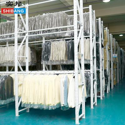 China Heat Resistant Industrial Corrosion Protection OEM Fabric Factory Warehouse Storage Racking System With Logo for sale