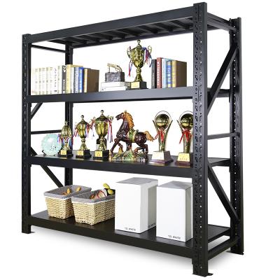 China Adjustable Corrosion Protection Powder Coated Factory Warehouse Equipment Storage Shelf Racking System Medium Duty Steel for sale