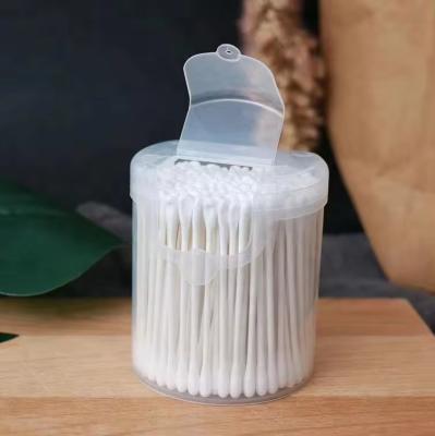 China Eco-fridendly 200PCS Custom Paper Stick Disposable Baby Safety Cotton Buds Ear Cleaning Baby Cotton Swabs for sale