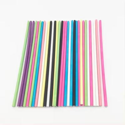 China 100% Eco-friendly Customized Barcode and Company Logo Paper Stick Lollipop Candy Paper Stick for sale