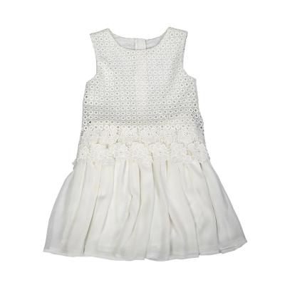 China Little Girl Children's Washable Dress , Cute Style Dress With Pattern for sale