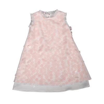 China 2022 New Spring Floral Dress Baby Girl Washable Children's Dress Soft And Breathable for sale