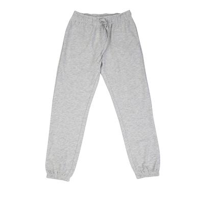 China Women Polyester Breathable Customized Casual Pants With Draw String Cotton Knitted Fleece for sale