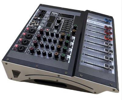 China Perfect Sound MX 4    4 channel   Audio Mixer Powerful 16 DPS Effect BT DJ Audio Mixer With USB Switch For Kar for sale