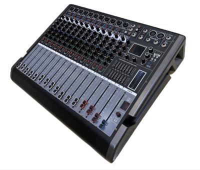 China Perfect Sound QR 12       Professional 12-Channel Audio Mixer Powerful  Audio Mixer With USB Switch For Karaoke Stage KTV for sale