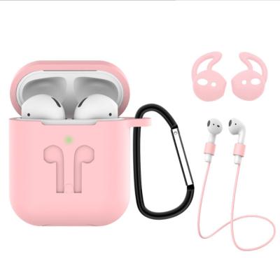 China Case Cover For Coolpad 2019 Wholesale Key Chain Silicone Protective Cover For Airpods Case Black for sale