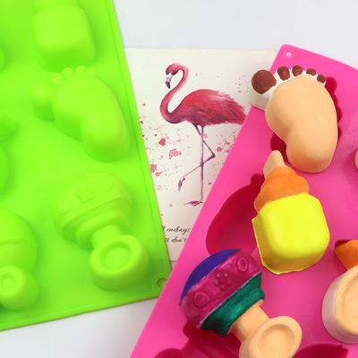 China Sustainable Silicone Rubber Cake Mold Bread Jelly Decorating Mold Handmade Soap Mold for sale