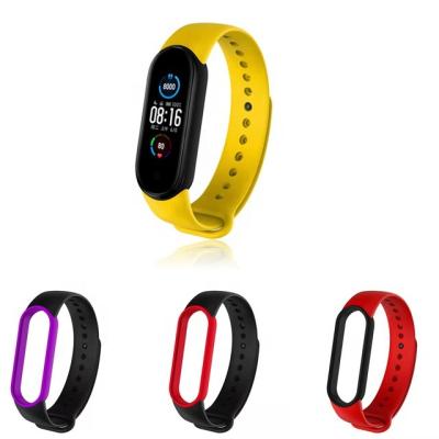 China To Match withMi Band Straps for MI Band 5 Replacement Wristband M4 Replacement Band with Matching Color Contrast for sale