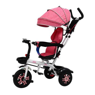 China Ride On Children's Toy Baby Tricycle Kidse Triciclo Children's Tricycle Balance Electric Tricycle Can Sit On for sale