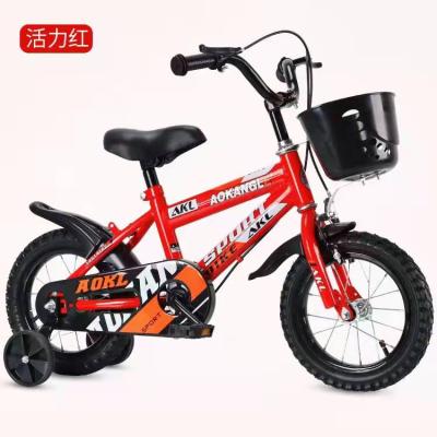 China High Standard 4 Wheel Steel Bike For Kids Good Quality Popular Children Kids 12 Year Old Bicycle for sale