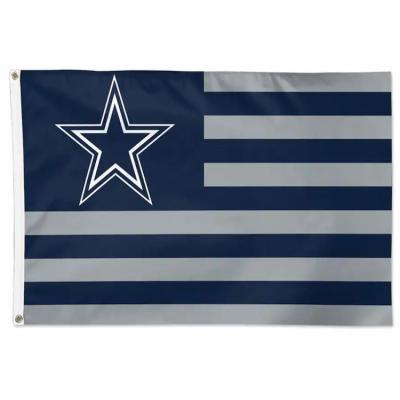 China Custom NBA Strong Stability Wholesale Promotion Color and NFL Team Flag Colorful Advertisement Flying Flags and Banners for sale