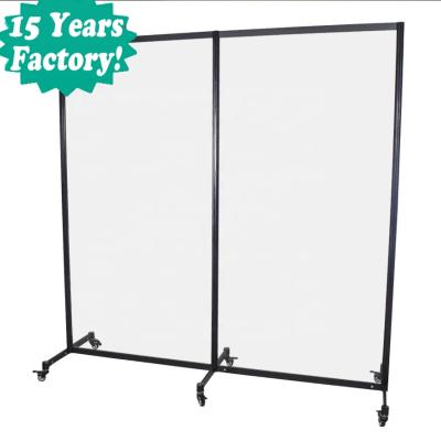 China Hot Clear Portable Clear Exhibition Event Sale Social Distancing Room Divider Partition Screen for sale