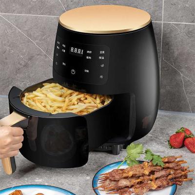 China Air Frying 4.5L Capacity Electric Oil Free Air Fryer Touch Screen Oil Free Cooking Smart Air Fryer For Kitchen for sale