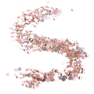 China Factory Wholesale Multi Size Small Crystal Non Hotfix Flat Back High Quality Flatback Crystal Rhinestone for sale