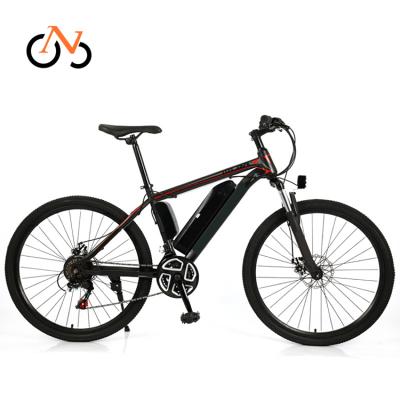 China European standard adults steel 350w 26 inch lithium battery electric bicycle for sale