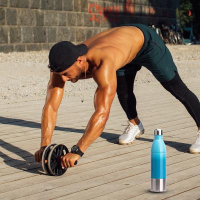 China Factory Wholesale Viable Bpa Free Shaker Bottle Gym, 304 Stainless Steel Leak Proof Protein Shaker Bottle for sale