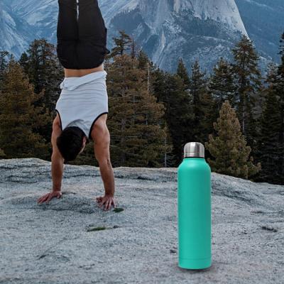 China Sustainable High Quality Food Grade 304 SS Sports Water Bottle Shaker For Gym With Storage Stainless Steel Box for sale