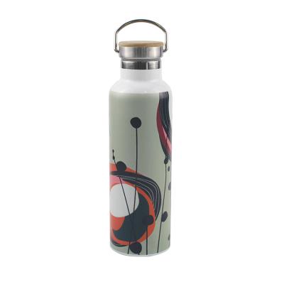 China 2021 Stainless Steel Water Bottle Sustainable Water Bottle New Product Double Wall Vacuum Insulated 304 for sale