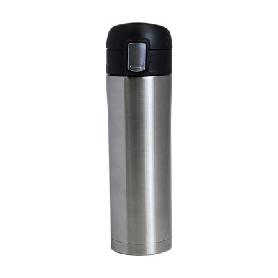 China 2021 New Design Narrow Mouth Sustainable Portable Sports Drinking Metal Water Bottle Double Wall Stainless Steel Insulated Vacuum Flask for sale