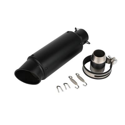 China Stainless Steel Type Big Displacement 400cc Exhaust Muffler Universal For Short Black Crf 230 Motorcycle for sale