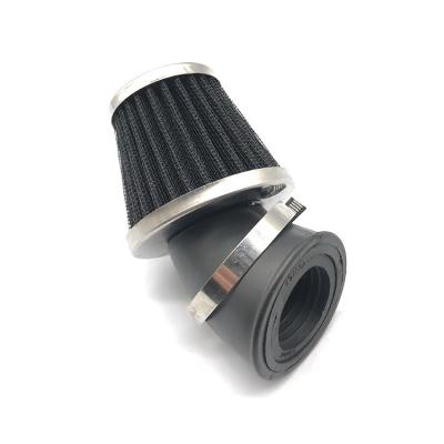 China New arrive aluminum alloy custom 35/42/48/MM clad scooter air filter for motorcycles 13.5*8*7.5cm for sale