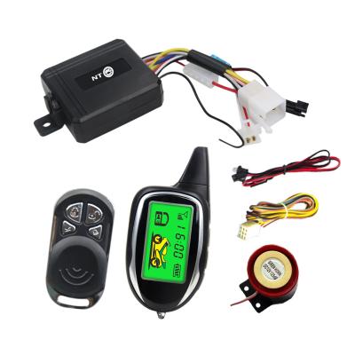 China Two Way Intelligent GPS/GSM LCD Display Anti Theft Motorcycle Security Alarm System for sale