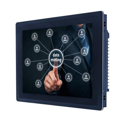 China High Powerful Fanless Industrial Computer 10.4 12 15 17 19 21 Inch All In One Industrial PC Ip65 LCD Touch Screen 10.4~21.5inch for sale