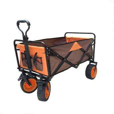 China Other Camp Outdoor Cart Foldable Portable Camper Household Pulling Trolley Beach Garden Folding Cart for sale