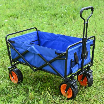 China Shopping Aluminum Portable Camping Trolley Outdoor Trolley Cart Foldable Camping Cart for sale