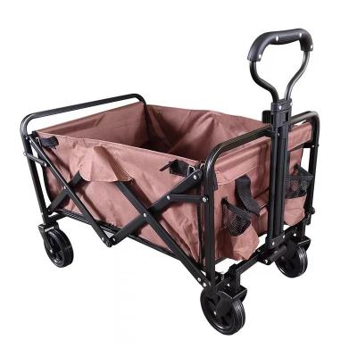 China New Design 73*68*48cm Ourdoor Large Capacity High Quality Camping Cart Foldable Camping Cart for sale