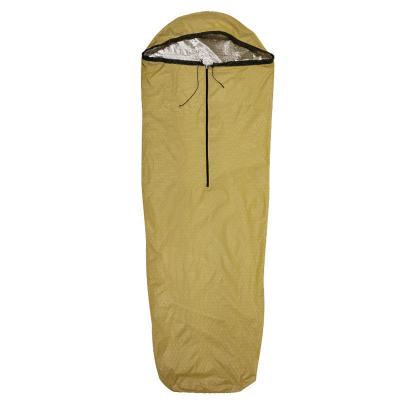 China Wholesale Cheap Good Looking Gingham Warm Weather Mummy Nylon 400t Sleeping Bag Outdoor Camping Sleeping Bag for sale