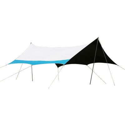 China 8-10 Person Large Sun Shade Outdoor Camping Family Tent Vinyl Waterpoof Entertainment Waterproof Tent for sale