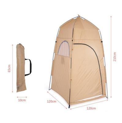 China Diagonal Tying Type New Design 1 - 2 Person Tent Blue Beige Camping Inflatable Shower Tent Green Shower Tent for sale