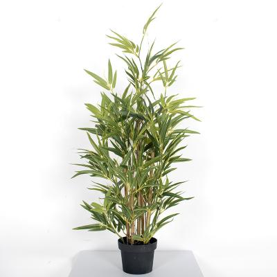 China New 90 cm green artificial bonsai trees eco-friendly materials plant outdoor artificial bamboo tree online for sale for sale