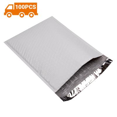 China Wholesale Custom Shipping Padded Bubble Mailer Bubble Mailer [Free Shipping] 100 Inch X12 Pcs 7.25 Poly Cosmetic No Logo White Mailing for sale