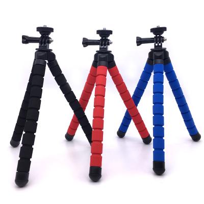 China PORTABLE Hot Selling Flexible Sponge Octopus Tripod Holder Mount Adapter For Projector Tripod MT-P004 for sale