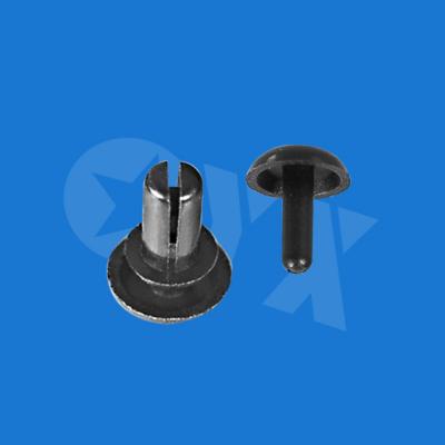 China PCB board Yazhoulong Plastic Push- In Snap rivet with black or natural Nylon for sale