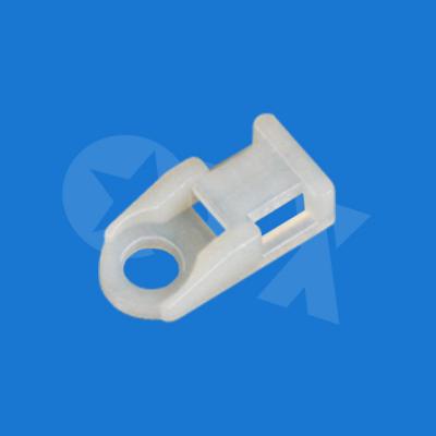 China Nylon66 plastic Saddle type cable tie mount with Nylon66 material for sale