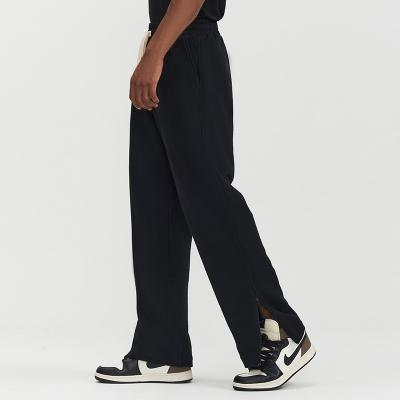 China Sustainable Fall 2022 Slit Men's Pants & Trousers Loose Sport Casual Hip Hop Sweatpants Joggers Track Pants for sale