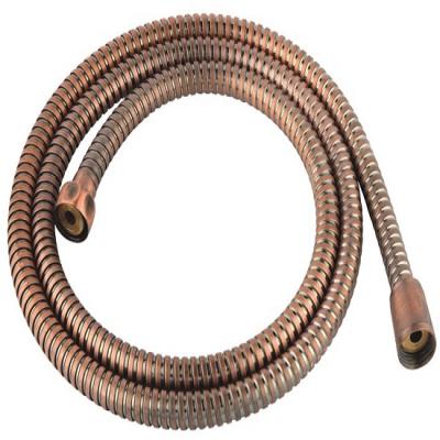 China Long Service Life High Pressure Shower Hose Red-Bronze Double Lock Shower Hose for sale