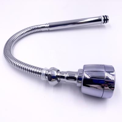 China Pull Out Spray Flexible Stainless Steel Kitchen Faucets Pull Out Spray Hose Faucet 360 Degree Rotation for sale