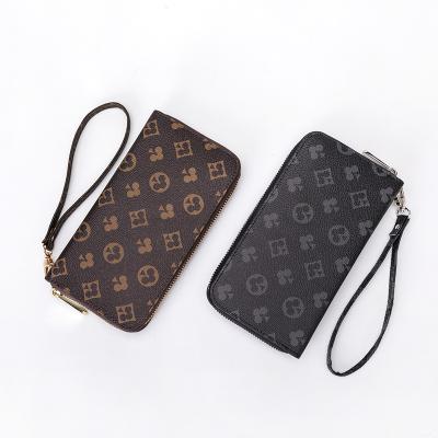 China Wholesale Fashion Soft Fashion Printed Plaid Women's Wallet Designers Designers Wallet Hand Hold Coin Purse Luxury Clutch Bag Waterproof for sale