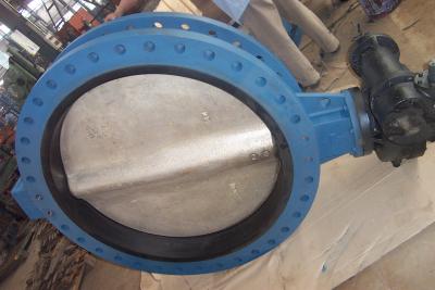 China U Type Flange Butterfly Valve for sale